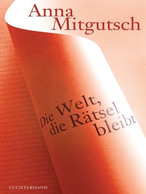 cover image of Die Welt, die Rätsel bleibt